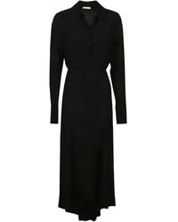 Patrizia Pepe - Button-Down Midi Dress - Lyst