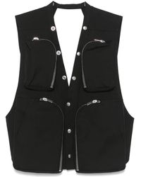 Rick Owens - Cut Out-detail Vest - Lyst