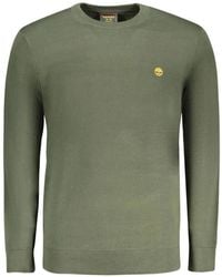 Timberland - Embroidered-Logo Cotton Sweater - Lyst