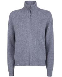 Seventy - Cardigan Côtelé À Sequins - Lyst