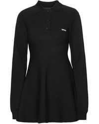 ROTATE BIRGER CHRISTENSEN - Polo-Collar Mini Dress - Lyst