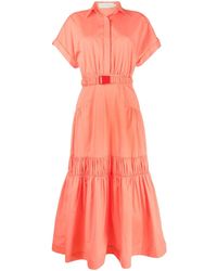 Silvia Tcherassi - Kareli Belted-Waist Shirt Dress - Lyst