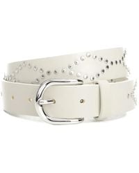 Isabel Marant - Liliana Studded Leather Belt - Lyst