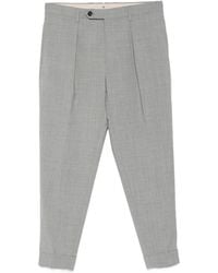 Berwich - Chiaia Pleated Trousers - Lyst