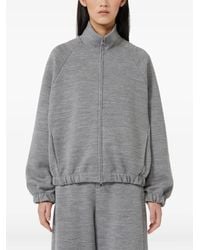 Max Mara - Zip-Front Pocket Sweater - Lyst