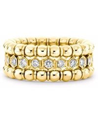 Pragnell - 18Kt Bohemia Diamond Ring - Lyst