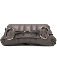 Gucci - Medium Horsebit Chain Shoulder Bag - Lyst