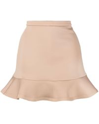 Cynthia Rowley - Ruffled-trim Mini Skirt - Lyst