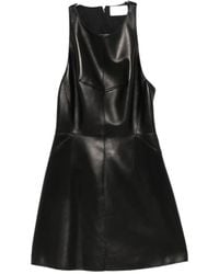 Givenchy - Sleeveless Leather Mini Dress - Lyst