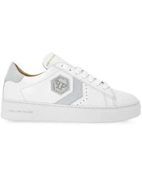Philipp Plein - Lo-Top Leather Arrow Force Sneakers - Lyst