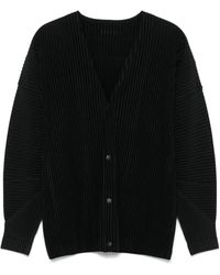 Homme Plissé Issey Miyake - Geplooide Overhemd - Lyst
