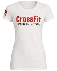Reebok - Round-Neck Short-Sleeve T-Shirt - Lyst