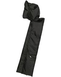 Y-3 - Padded-Design Hooded Scarf - Lyst