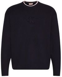 Calvin Klein - Logo Crew-Neck Knitwear - Lyst