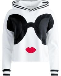 Alice + Olivia - Oscar Hoodie mit Stace Face-Print - Lyst