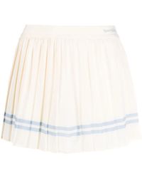 Sporty & Rich - Stripe-Detailing Pleated Skort - Lyst