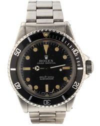 Rolex 1972 pre-owned Submariner 40mm - Schwarz