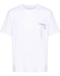 3.PARADIS - X Edgar Plans Cotton T-Shirt - Lyst
