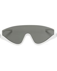 Gucci - Interlocking G Shield-Frame Sunglasses - Lyst