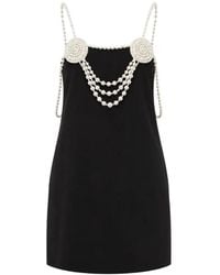 DSquared² - Bead-Embellished Sleeveless Mini Dress - Lyst