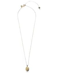 Kate Spade - Shell-Pendant Cable-Link Necklace - Lyst