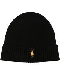 Polo Ralph Lauren - Polo Pony-Embroidered Wool Beanie - Lyst