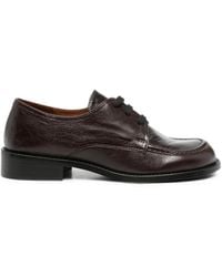 Ángel Alarcón - Lace-Up Leather Loafers - Lyst