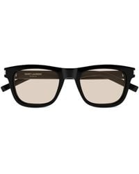 Saint Laurent - Square-Frame Glasses - Lyst
