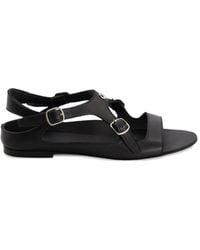 Coperni - Buckle Leather Sandals - Lyst