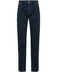 Eleventy - Mid-rise Tapered Jeans - Lyst
