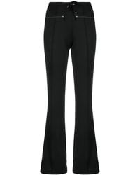 Courreges - Pantalones De Chándal Bootcut Con Cordones - Lyst