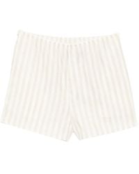 Bambah - Pinstripe Linen Short - Lyst