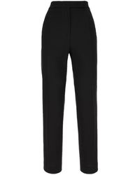 Max Mara - High-Waisted Tailored Trousers - Lyst