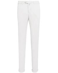 Kiton - Slim-Fit Trousers - Lyst
