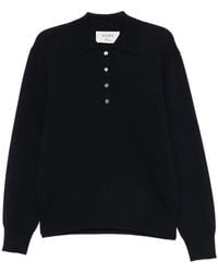 Rohe - Button-Placket Polo Sweater - Lyst