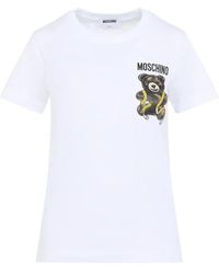Moschino - Teddy Bear Print T-Shirt - Lyst
