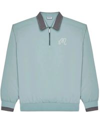 Malbon Golf - Zip Dove Sweatshirt - Lyst