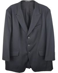 Yohji Yamamoto - Three-Button Wool Blazer - Lyst