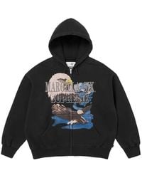 Supreme - X Mm6 Maison Margiela Eagle-Print Zip-Up Hoodie - Lyst