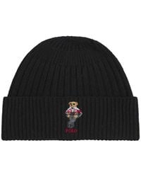 Polo Ralph Lauren - Polo Bear Ribbed Beanie - Lyst