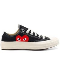 COMME DES GARÇONS PLAY - X Converse Chuck 70 Heart-Logo Sneakers - Lyst
