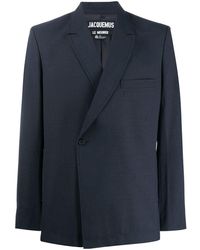 Jacquemus La Veste Moulin Jacket - Blue