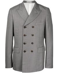 Comme des Garçons - Blazer Doppiopetto A Quadri - Lyst