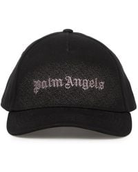 Palm Angels - Spray Logo-Embroidered Baseball Cap - Lyst