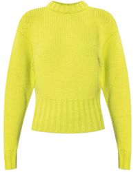 McQueen - Pullover mit Rundhalsausschnitt - Lyst