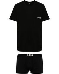 BOSS - Boxershorts mit Logo-Applikation (2er-Set) - Lyst