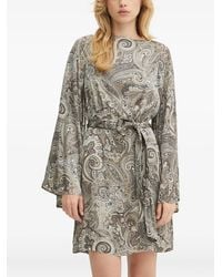 MARCIANO BY GUESS - Loredana Paisley-Print Mini Dress - Lyst