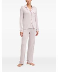 DKNY - Long-Sleeve Pajama Set - Lyst