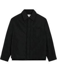 Ami Paris - Taffetas Ami De Coeur パデッドオーバーシャツ - Lyst