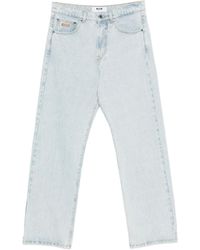 MSGM - Hose Mit Logo - Lyst